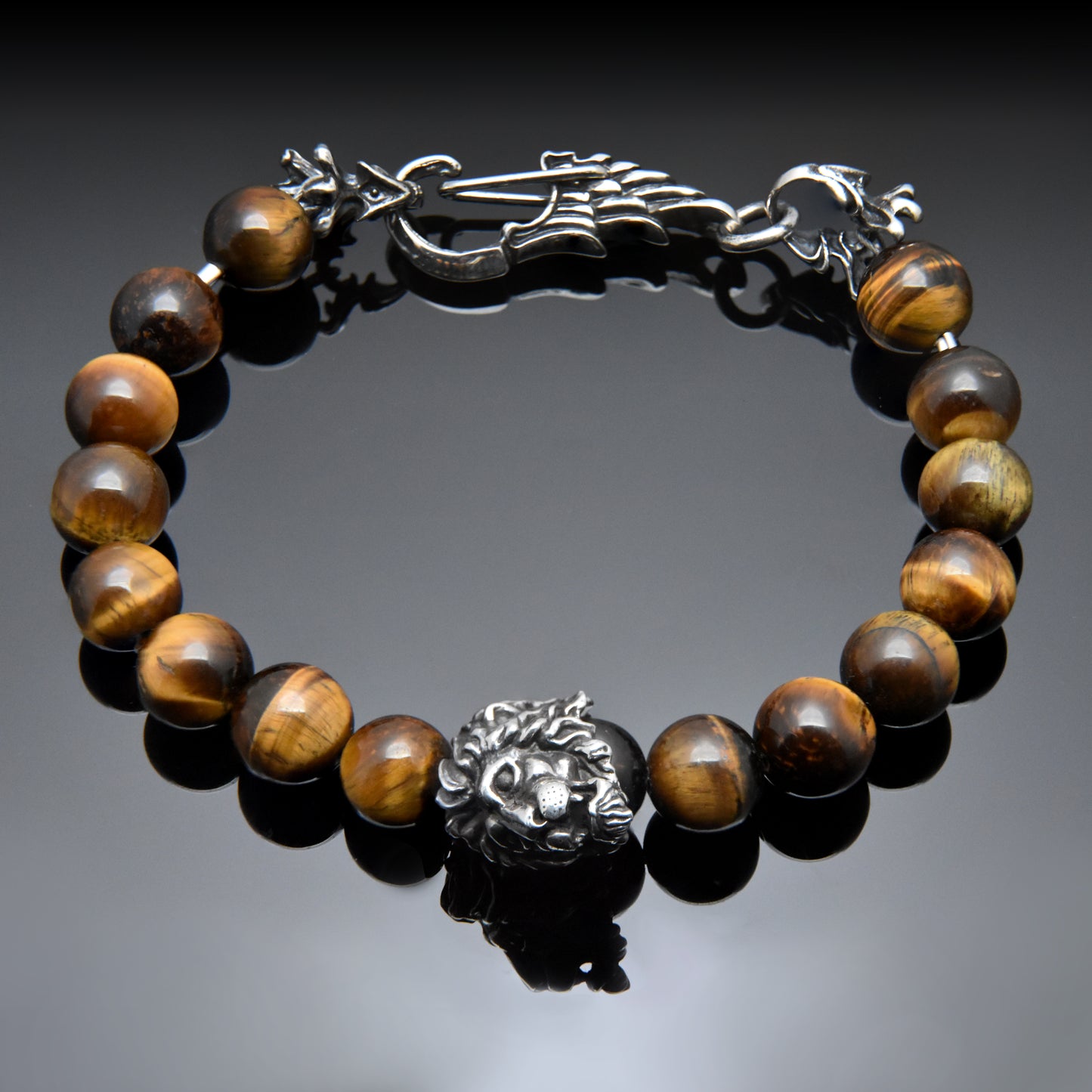 Beads bracelet Lion head