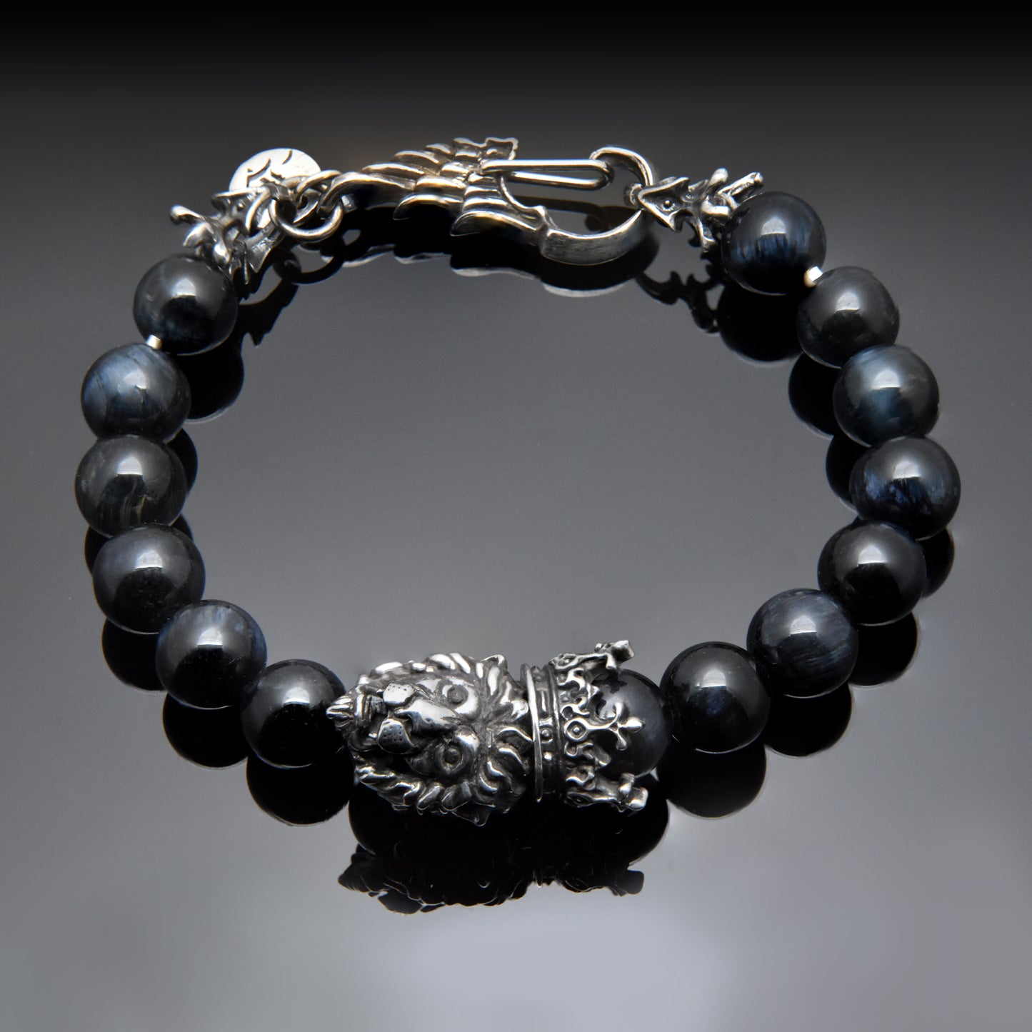 Beads bracelet Lion and Crown